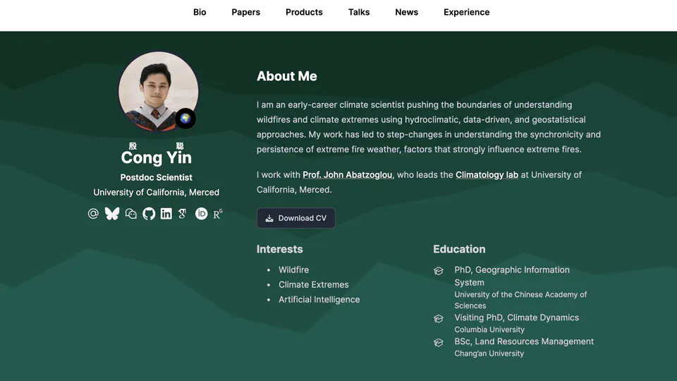A New Beginning! My Personal Academic Website, XScience, is Live.